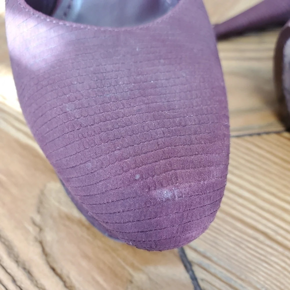 Vintage YSL Embossed Platforms - Picture 8 of 9